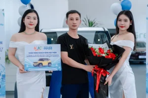 Chiếc xe vinfast vf3 phần quà megalive đã sinh nhật rr88 1